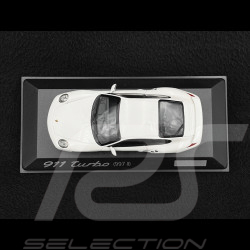 Porsche 911 turbo type 997 2010 Blanc Glacier 1/43 Minichamps WAP0205070AVKK