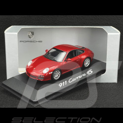 Porsche 911 Carrera 4S type 997 2009 Rouge Rubis 1/43 Minichamps WAP02001718