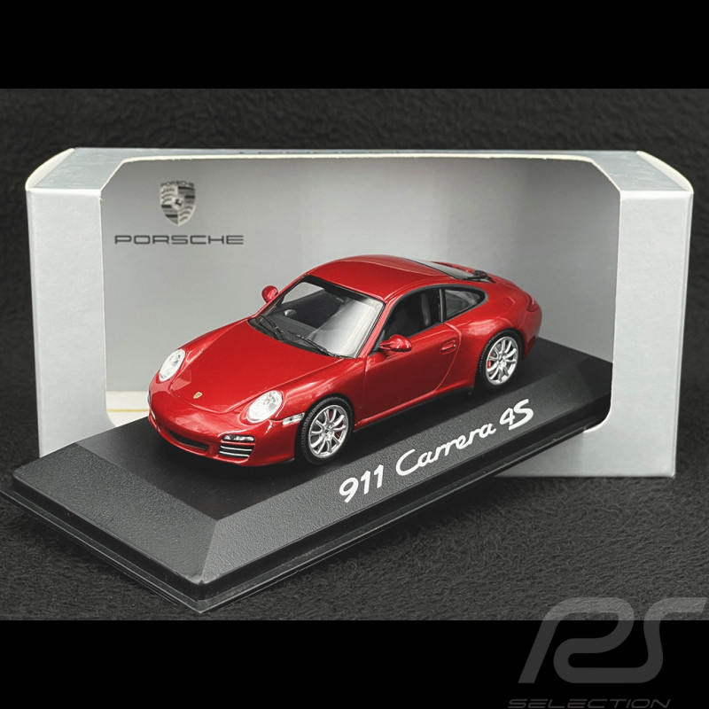Porsche 911 Carrera 4S type 997 2009 Rouge Rubis 1/43 Minichamps WAP02001718