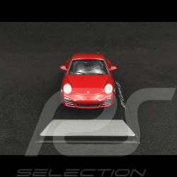 Porsche 911 Carrera 4S type 997 2009 Rubinrote 1/43 Minichamps WAP02001718