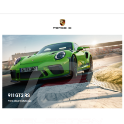 Porsche Brochure 911 GT3 RS Prét à relever le challenge ? 05/2019 in french WSLH1901000230