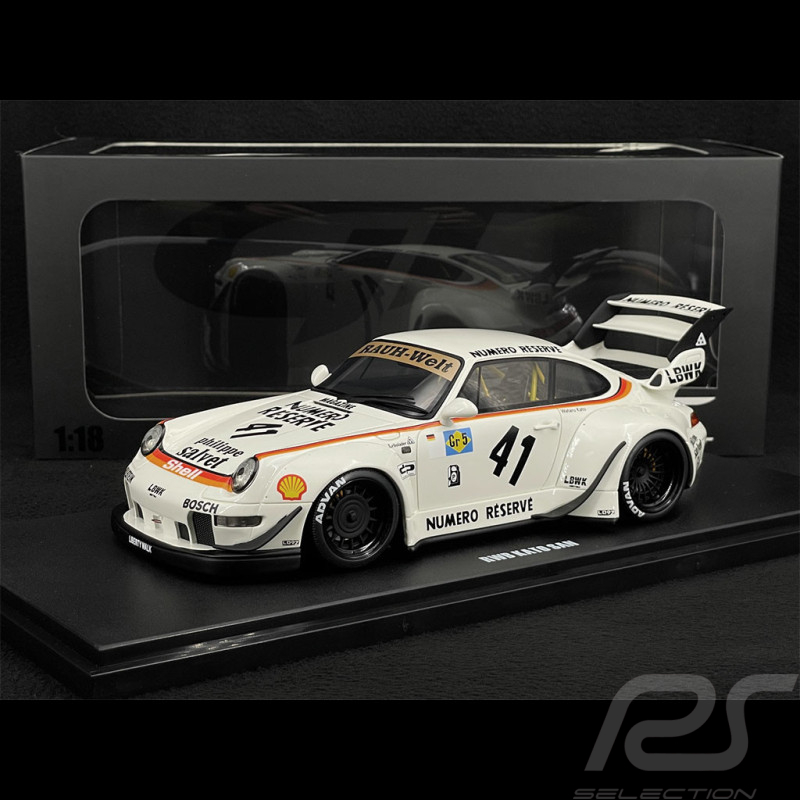 Porsche 911 RWB Kato-San Type 993 1993 Blanc 1/18 GT Spirit GT451