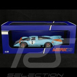 Porsche 917 LH n° 1 Gulf Presentation Londres 1969 John Wyer Automotive 1/18 Werk83 W18019006