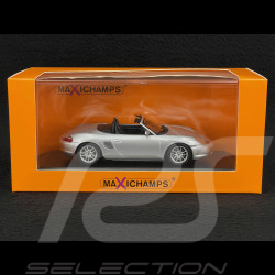 Porsche Boxster Type 986 2002 Arctic Silver Metallic 1/43 Minichamps 940062071