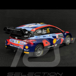 Thierry Neuville Hyundai i20 Rally1 n° 11 3ème Rallye Monte Carlo 2023 WRC 1/18 Top Speed TS0545