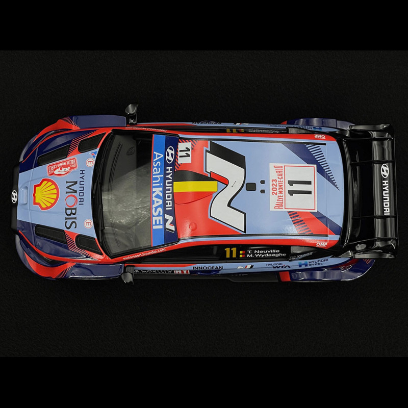 DECALS 1/18 HYUNDAI i20 WRC - #7 NEUVILLE ou #8 SORDO- MONTE CARLO 2015 - COLORADO 18257 - Minicars Collection