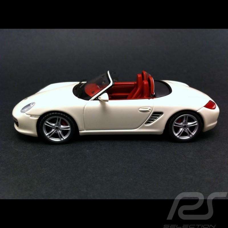 Porsche Boxster S 987 blanc PTGP 2009 1/43 Schuco MAP09504008 Porsche Boxster S 987 blanc PTGP 2009 1/43 Schuco MAP09504008