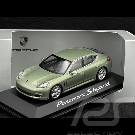 Porsche Panamera S Hybrid 2011 green 1/43 Minichamps WAP0205010A