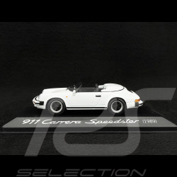 Porsche 911 Carrera 3.2 Speedster 1989 blanche 1/43 Minichamps WAP0200360A