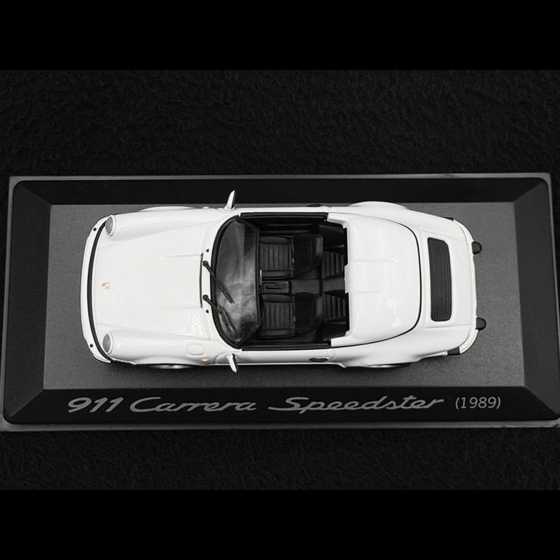Miniature Minichamps 1/43 - Porsche 911 Carrera Speedster 1989 - Blanche - Réf WAP0200360A