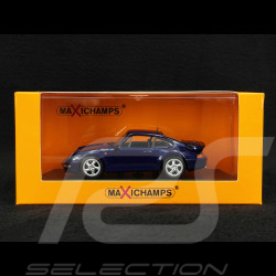 Porsche 911 type 993 Turbo 1993 midnight blue metallic  1/43 Minichamps 940069201