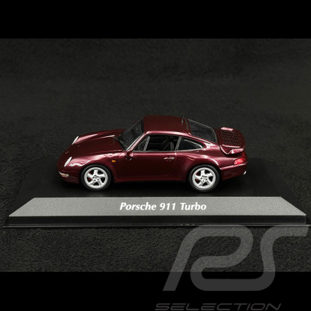 Porsche 911 typ 993 Turbo 1993 arena rot metallic 1/43 Minichamps 940069200