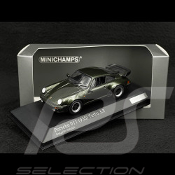 Porsche 911 type 930 Turbo 3.3 metallic oakgrün 1/43 Minichamps CA04316035