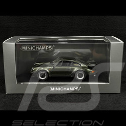 Porsche 911 type 930 Turbo 3.3 metallic oak green 1/43 Minichamps CA04316035