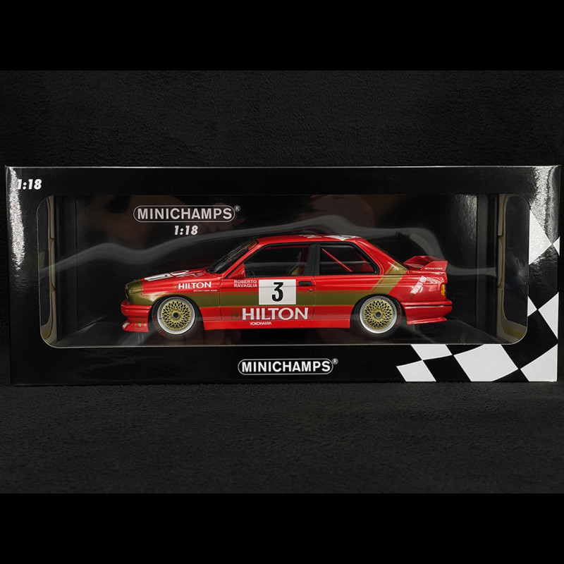 Minichamps BMW M3 #7 Quester 2ème Guia Race Macau 1987 1/18 155872007