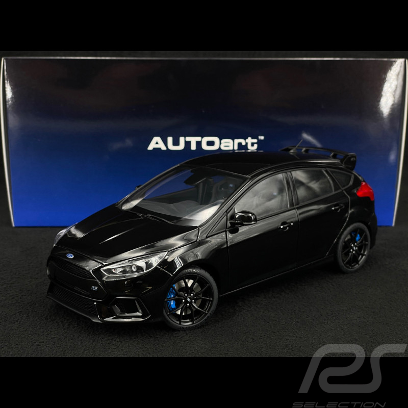 Ford Focus RS 2016 Noir Ombre 1/18 Autoart 72952
