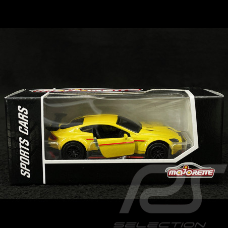 Aston Martin Vantage GT8 Racing Sports Premium Showbox Yellow / Red 1/59 Majorette 212052793STB