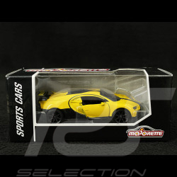 Bugatti Chiron Pur Sport Racing Sports Premium Showbox Yellow / Black 1/59 Majorette 212052793STB