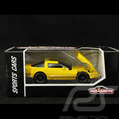Chevrolet Corvette C4 Racing Sports Premium Showbox Jaune / Noir 1/59 Majorette 212052793STB