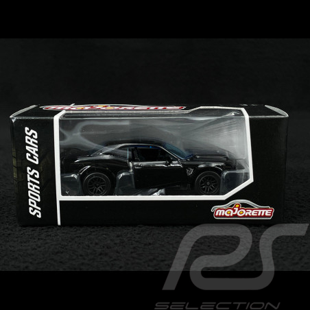 Dodge Challenger SRT Demon Racing Sports Premium Showbox Noir Black Edition 1/59 Majorette 212052793STB