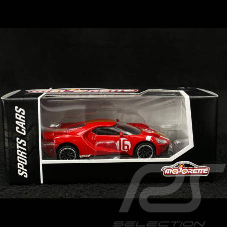 Ford GT n° 16 Racing Sports Premium Showbox Red 1/59 Majorette 212052793STB