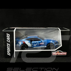 Ford Mustang GT n° 54 Racing Sports Premium Showbox Blue / White 1/59 Majorette 212052793STB