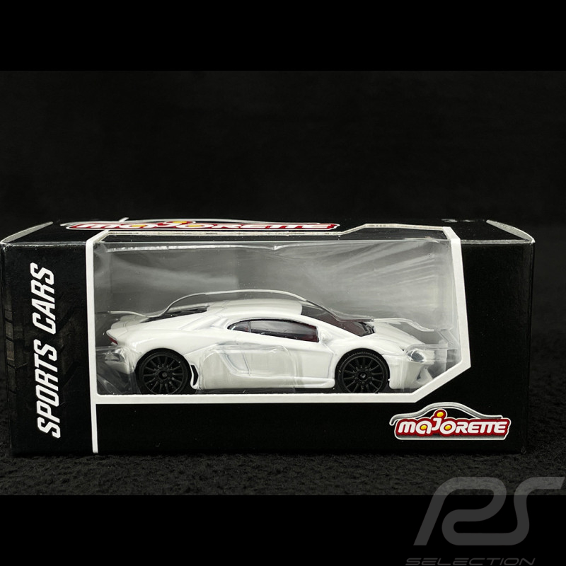 Lamborghini Aventador Racing Sports Premium Showbox Weiß 1/59 Majorette 212052793STB