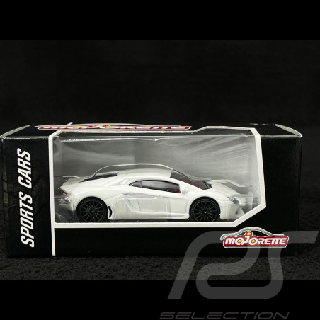 Lamborghini Aventador Racing Sports Premium Showbox Blanc 1/59 Majorette 212052793STB