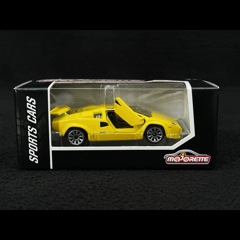 Majorette Lamborghini Countach Dunlop BP / #237 / 2024 Yellow / Made in France