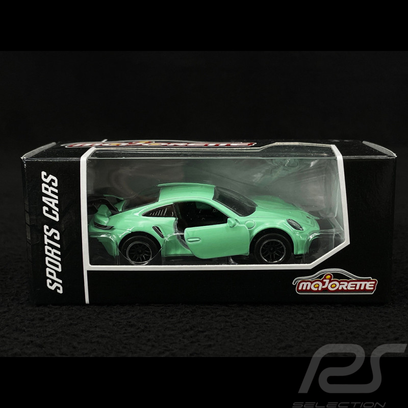 Porsche 911 GT3 Cup Type 992 Racing Sports Premium Showbox Mint green 1/59 Majorette 212052793STB