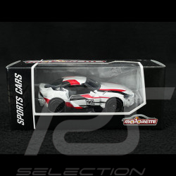 Toyota GR Supra n° 90 Racing Sports Premium Showbox Weiß / Schwarz / Rot 1/59 Majorette 212052793STB