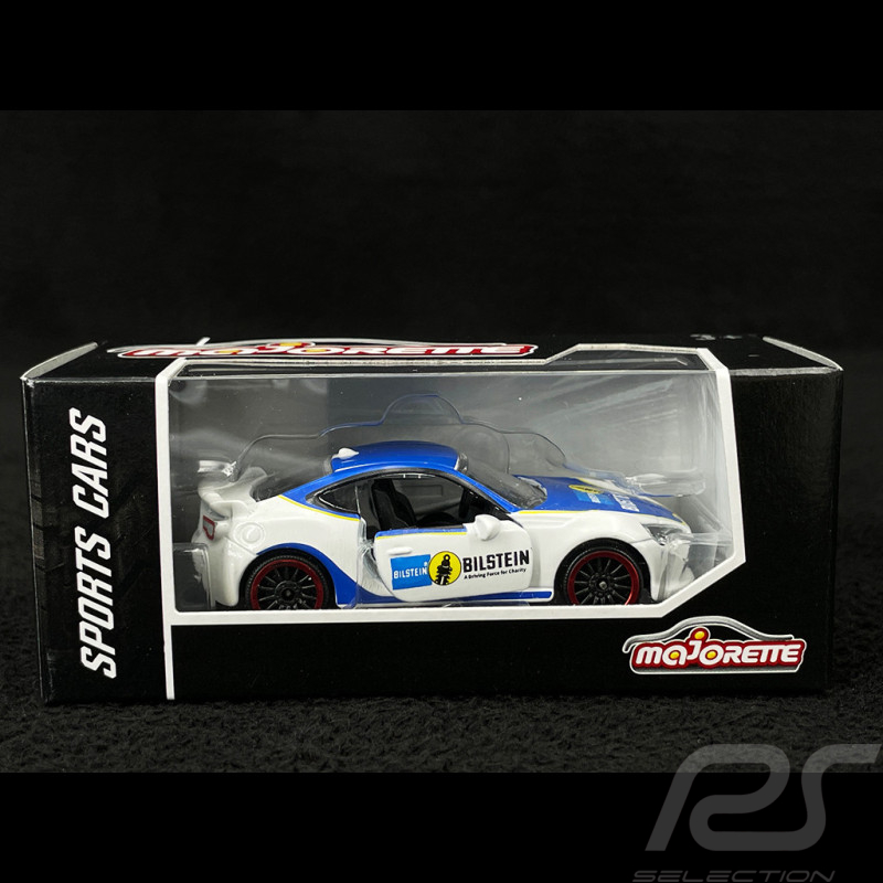 Toyota GT86 Bilstein  Racing Sports Premium Showbox Weiß / Blau 1/59 Majorette 212052793STB