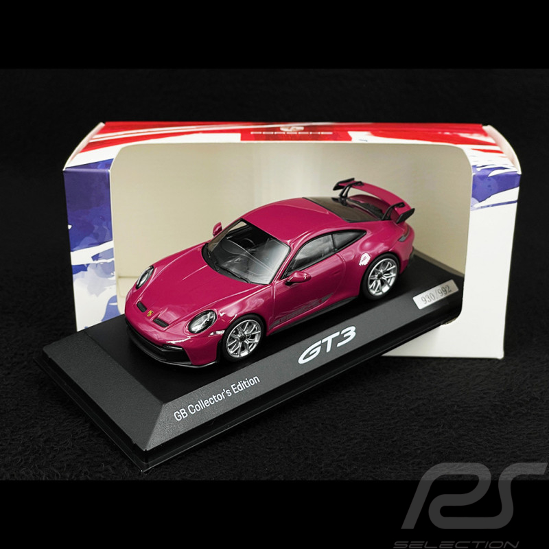 Porsche 911 GT3 Type 992 RHD 2021 GB Collector's Edition Rouge Rubis 1/43 Minichamps WAP0202710RGT3
