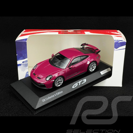 Porsche 911 GT3 Type 992 RHD 2021 GB Collector's Edition Rouge Rubis 1/43 Minichamps WAP0202710RGT3