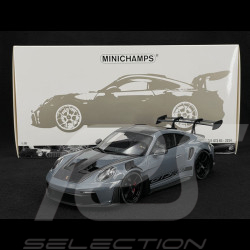 Porsche 911 GT3 RS Type 992 Weissach Package 2024 Arctic Grey 1/18 Minichamps 110062024