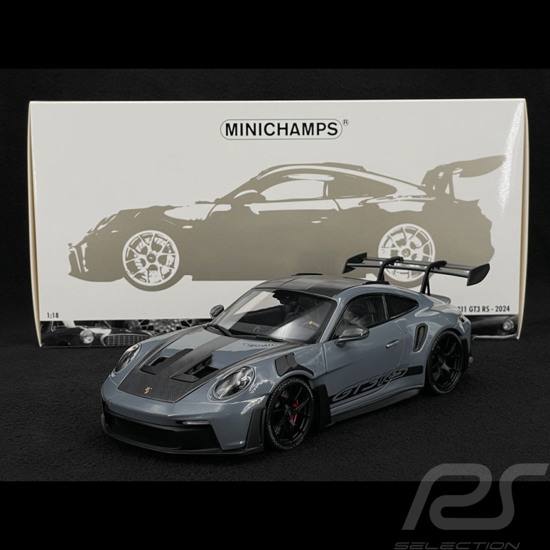 Porsche 911 GT3 RS Type 992 Weissach Package 2024 Arktischesgrau 1/18 Minichamps 110062024