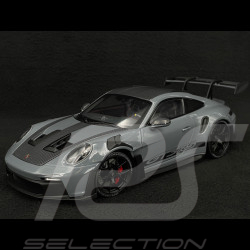 Porsche 911 GT3 RS Type 992 Weissach Package 2024 Gris Arctique 1/18 Minichamps 110062024