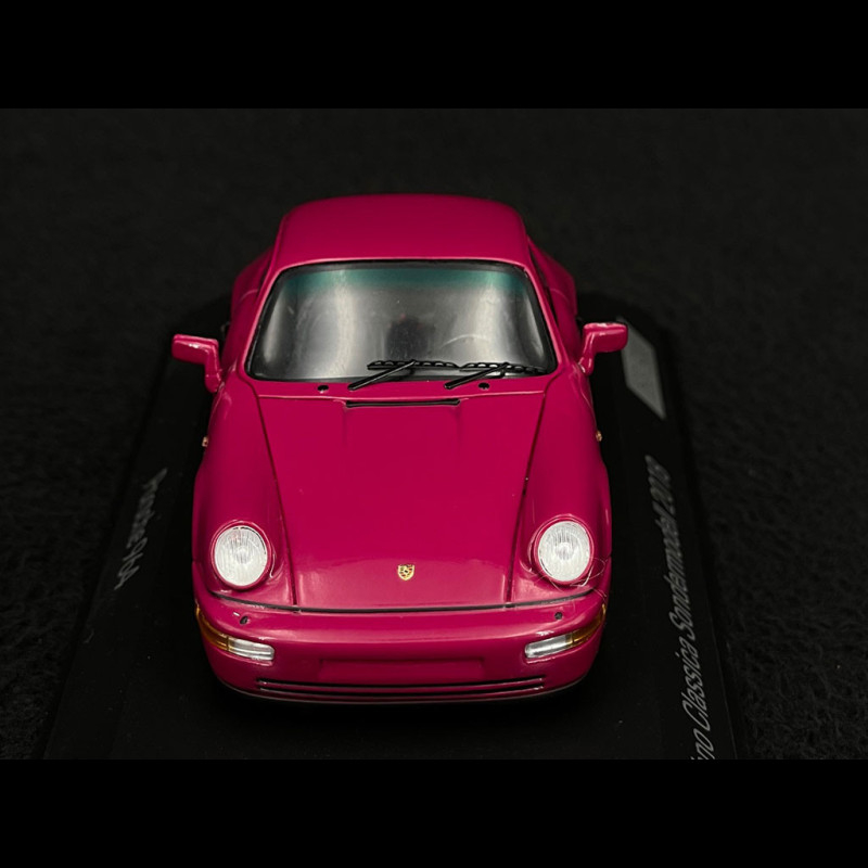 Porsche 911 Type 964 30ème Anniversaire Techno Classica 2018 Rouge Rubis 1 43 Spark Wax02020074