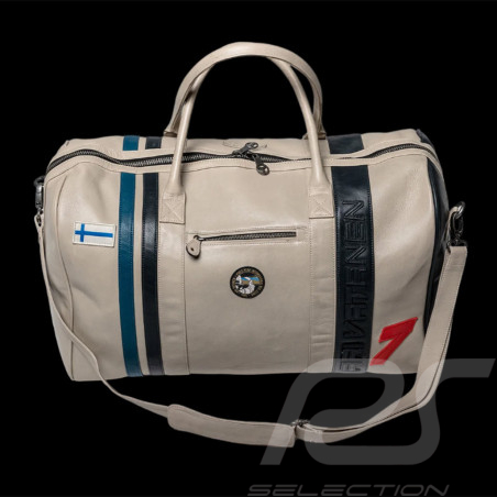 Maxi Ledertasche Ari Vatanen Pikes Peak 1988 Weekender 72h Ecru-Beige 27545-2001