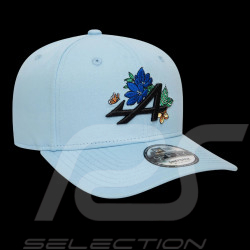 Casquette Alpine F1 Team Floral Ocon Gasly Bleu Pastel New Era 60566043