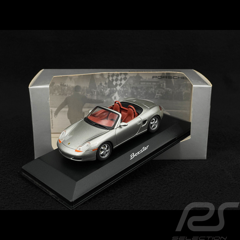 Porsche Boxster 986 1999 silver grey 1/43 Schuco WAP020019