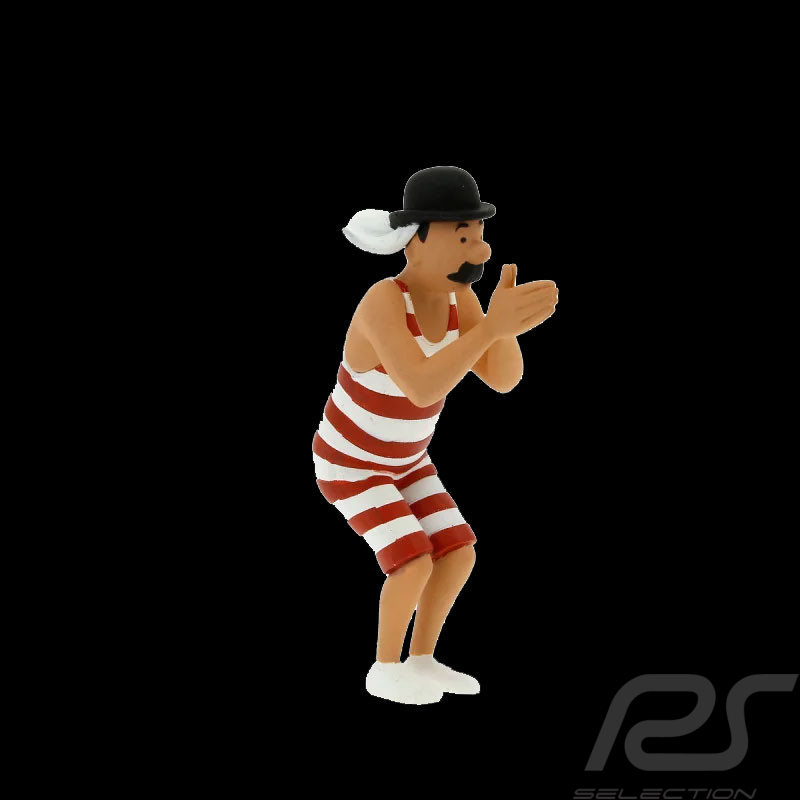 Schultze Figur Badender - Tim und Struppi - Im Reiche des schwarzen Goldes PVC 8 cm 42455