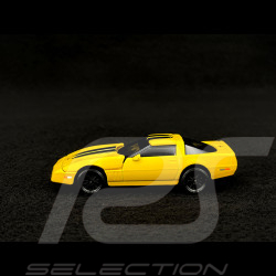 Chevrolet Corvette C4 Racing Sports Premium Showbox Gelb / Schwarz 1/59 Majorette 212052793STB