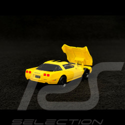 Chevrolet Corvette C4 Racing Sports Premium Showbox Yellow / Black 1/59 Majorette 212052793STB