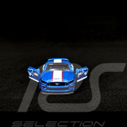 Ford Mustang GT n° 54 Racing Sports Premium Showbox Bleu / Blanc 1/59 Majorette 212052793STB
