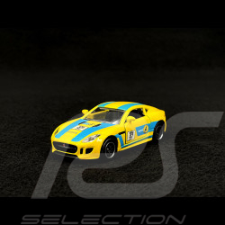 Jaguar F-Type Bilstein n° 97 Racing Sports Premium Showbox Yellow / Blue 1/59 Majorette 212052793STB