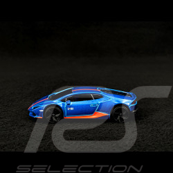 Lamborghini Huracan LP 610 Racing Sports Premium Showbox Blue / Orange 1/59 Majorette 212052793STB