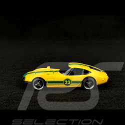 Toyota 2000 GT Racing Sports Premium Showbox Yellow / Green 1/59 Majorette 212052793STB
