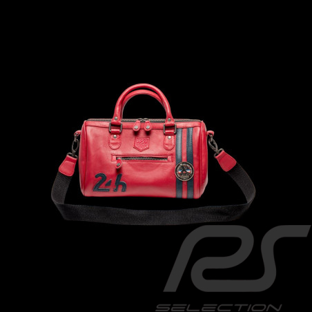 24h Le Mans handbag 1959 Courcelles leather Racing Red 27265-0282
