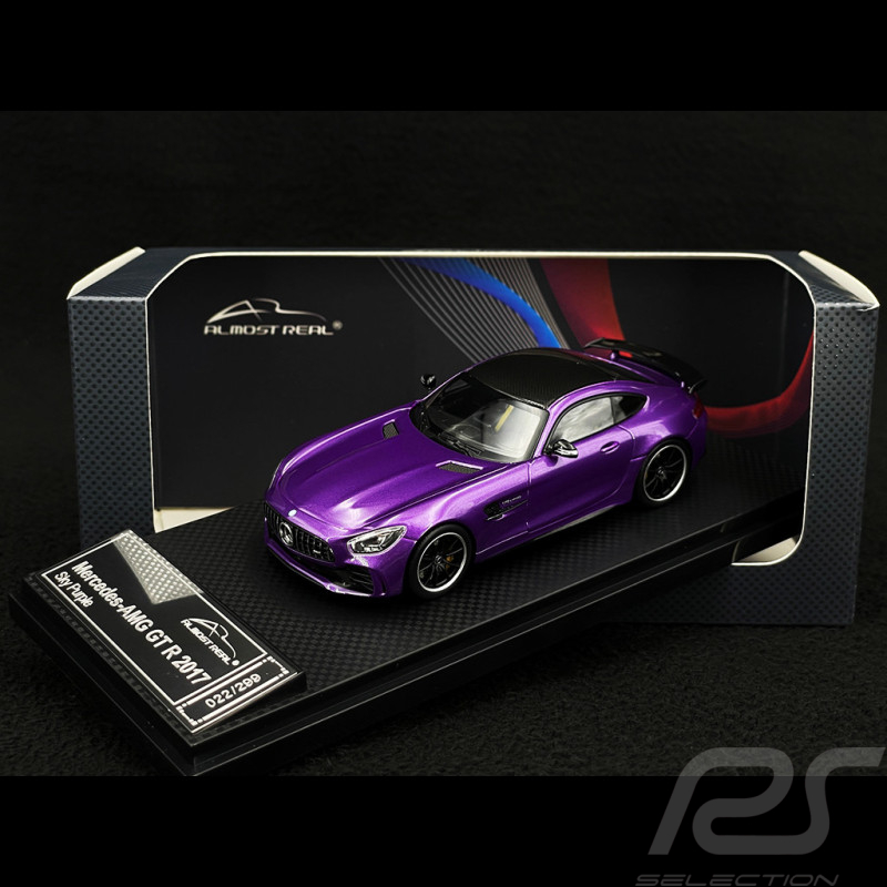 Mercedes-AMG GT R 2017 Violet Clair 1/43 Almost Real ALM420701